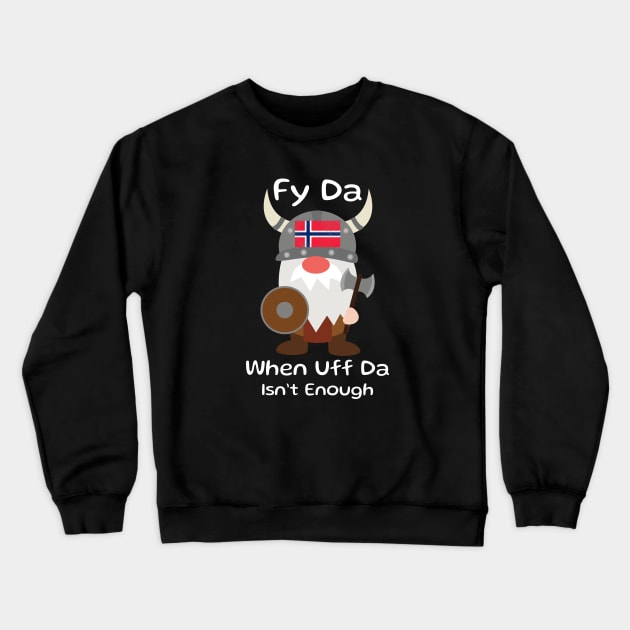 Norway Viking Shirt Crewneck Sweatshirt by VikingHeart Designs